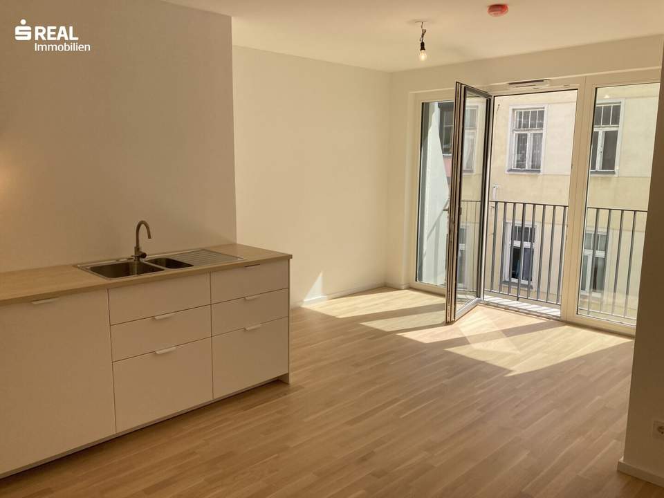 Moderne 2-Zimmerwohnung mit französischem Balkon Nähe Brunnenmarkt &amp; Yppenplatz