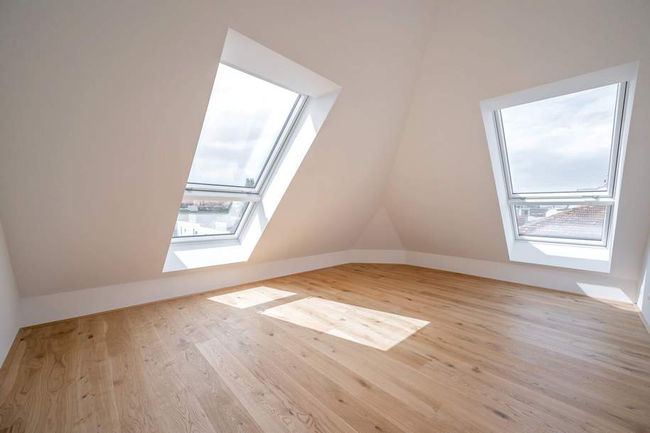 ++FonteFlats++ Fantastischer 4-Zimmer Dachgeschoss-ERSTBEZUG mit großartiger Dachterrasse, Wohnung-miete, 2.560,00,€, 1100 Wien 10., Favoriten