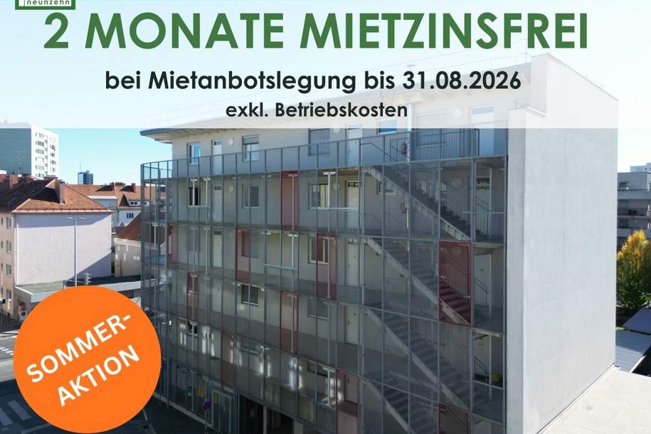 Moderner Wohnkomfort in zentraler Lage - Ihr neues Zuhause in der Friedhofgasse!, Wohnung-miete, 929,22,€, 8020 Graz(Stadt)
