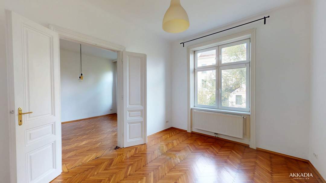 Helle Altbauwohnung mit Grünblick in Penzing