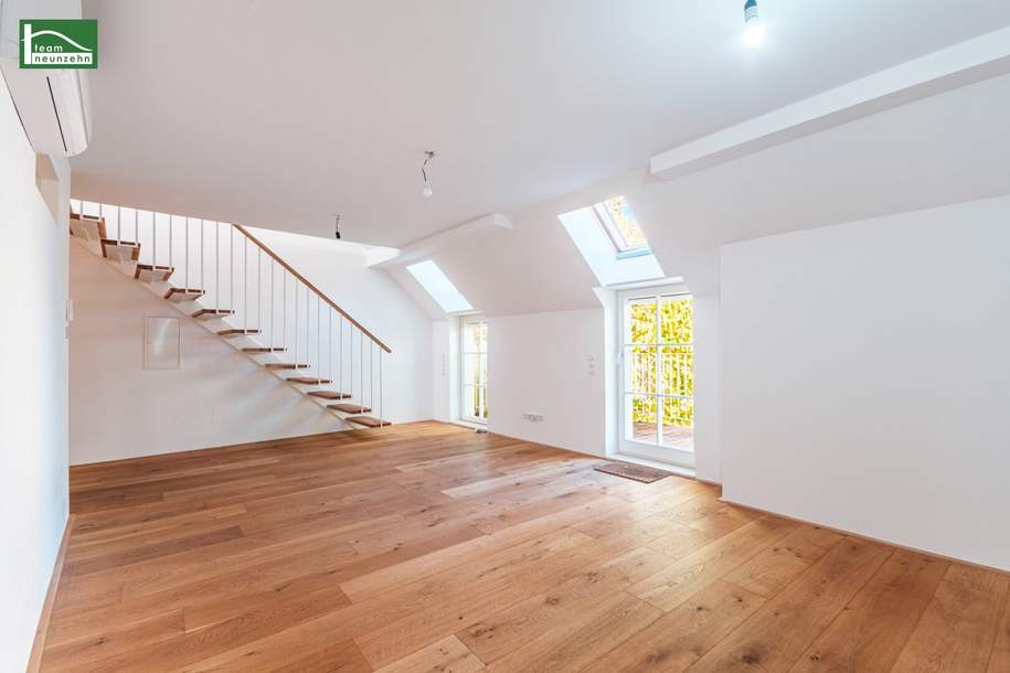 Maisonette mit Flair: 4-Zimmer-Wohnung mit Balkon & Dachterrasse in 1130 Wien!, Wohnung-miete, 2.399,00,€, 1130 Wien 13., Hietzing