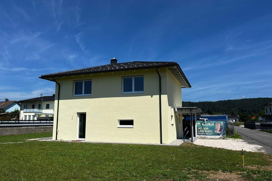 Erstbezug: 4-Zimmer Einfamilienhaus in ruhiger Lage bei Klagenfurt, Haus-kauf, 499.000,€, 9130 Klagenfurt Land