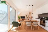 Eine ganz besondere Wohnung für Sonnenanbeter (Anlegerpreis - Netto) - hell im DG mit Küche und Klima-Vorbereitung - sofort beziehbar. - WOHNTRAUM