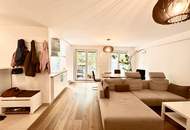 Charmante 3-Zimmer-Wohnung mit zwei Balkonen, Eigengarten und großzügiger Wohnküche in ruhiger Grünlage des 18. Bezirks
