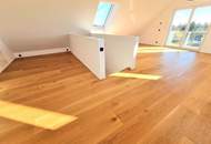 Lebensqualität pur im Dachgeschoss mit Terrasse und Garten! 4 Zimmer + Hochwertige Materialien + Viel Grün und Ruhe + Toller Blick! Ihr Rückzugsort mit WOW-Effekt!