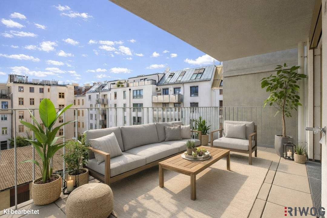 ERSTBEZUG | Nähe Alte Donau | ca. 13,4 m² Balkonfläche | Teils hofseitig | Fernwärme | TG-Stellplatz optional | Ideal für Anleger oder Eigennutzer | Nachhaltiges Projekt
