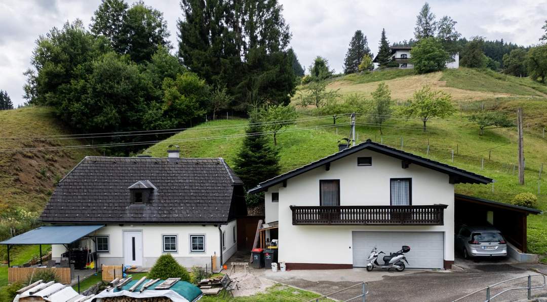 "2 Häuser Preiswert beim Traunsee - Altmünster - Reindlmühl, Natur pur etwas abseits des Trubels"