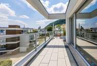 Donaujuwel – Penthouse mit Panorama und privatem Wasserzugang