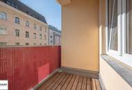Zweitbezug nach Generalsanierung in der Taborstraße 63 - perfekt angebunden: 3 Zimmer inkl. Wohnküche + Balkon
