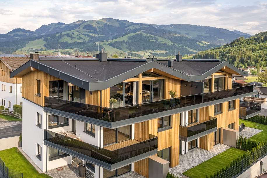 Terrassenwohnung in exklusivem Neubau am Fuße des Sonnbergs, Wohnung-kauf, 1.250.000,€, 6365 Kitzbühel