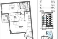3-Zimmer-Neubauwohnung mit Balkon & Loggia, Hofruhelage!