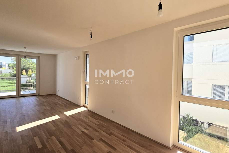 Grünblick und doch zentral: Helle 3-Zimmer-Wohnung mit Balkon m Erstbezug - Provisionsfrei!, Wohnung-kauf, 302.400,€, 2333 Bruck an der Leitha