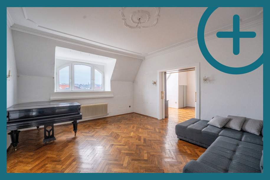 6 Zimmer Altbau-Familienhit in Unter St. Veit, Wohnung-kauf, 649.000,€, 1130 Wien 13., Hietzing