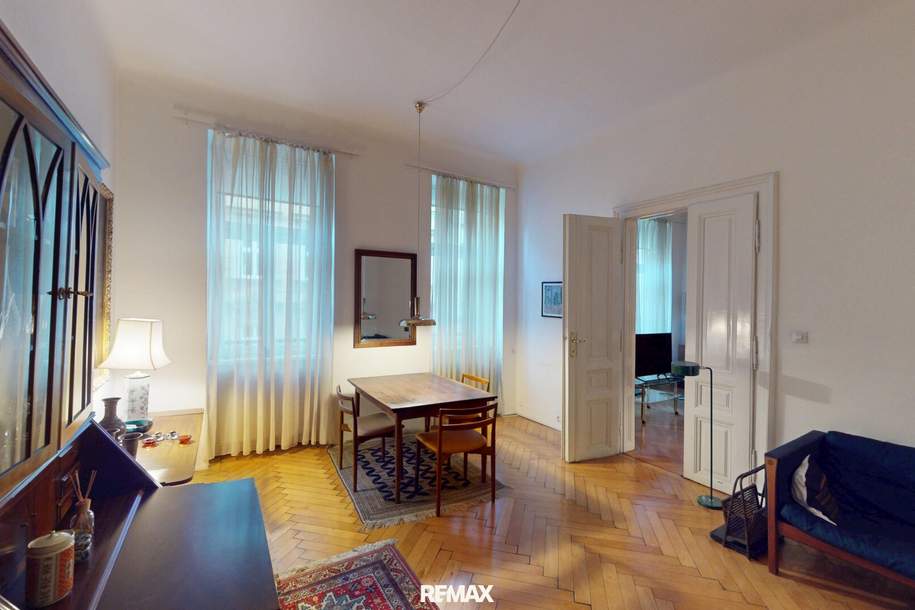 Altbau-Wohnung mit 5 Zimmern im 1. Liftstock bei der Volksoper, Wohnung-kauf, 498.000,€, 1090 Wien 9., Alsergrund