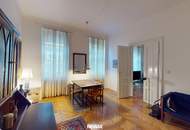 Altbau-Wohnung mit 5 Zimmern im 1. Liftstock bei der Volksoper