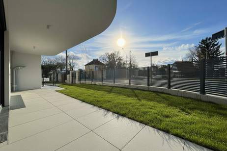 Familienparadies mit weitläufigem Eigengarten | ERSTBEZUG | einzigartige Architektur | Natur, Weinberge und Heurigen, Wohnung-kauf, 565.000,€, 1210 Wien 22., Donaustadt
