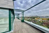 Exklusives Penthouse mit 90m2 Panoramaterrasse: Provisionsfrei: Wohnung + Büro mit luxuriöser Ausstattung