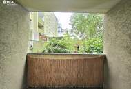 Ruhige 1-Zimmer Loggiawohnung mit Garage