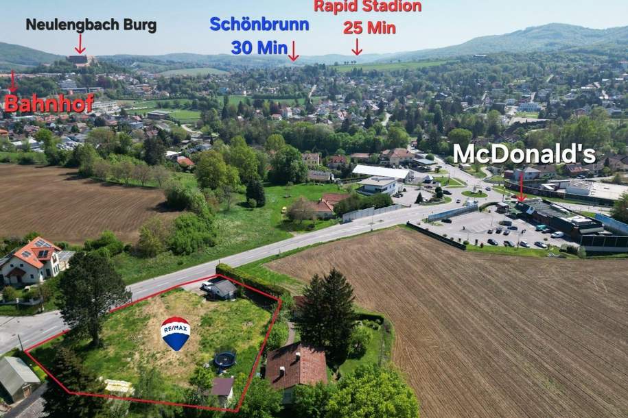 "Ihr Traum vom Eigenheim beginnt hier – Baugrund in Neulengbach!", Grund und Boden-kauf, 599.000,€, 3040 Sankt Pölten(Land)