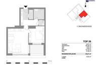REDUZIERT! Sofort Bezugsfertig in Bestlage! Traumhafte Dachgeschosswohnung mit Loggia und Panoramafenster ++ Weitblick über Wien ++ Komplett Eingerichtet ++ Dachgeschossneubau aus 2021 ++ Auch für Anleger!!!