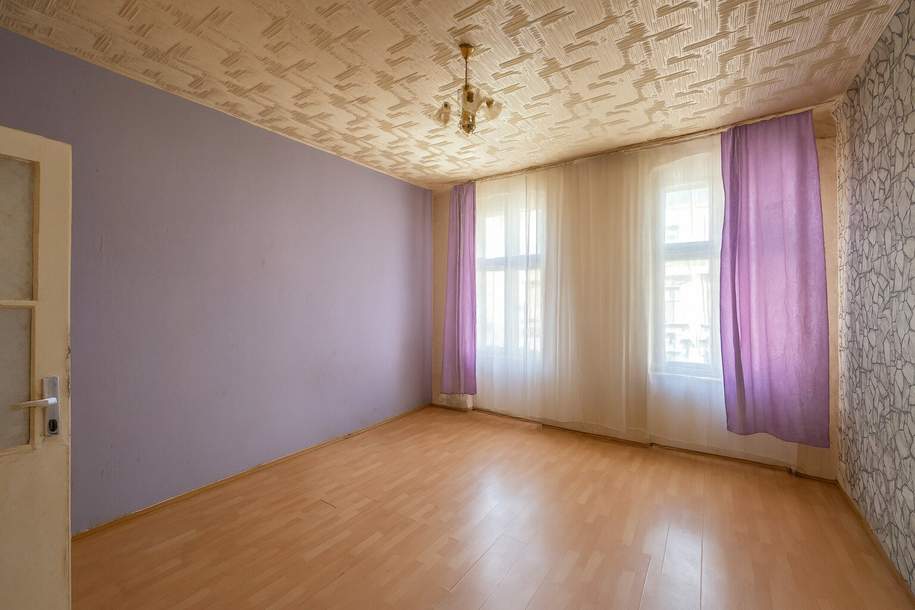 ++KOPP++ Für Kreative: 1-Zimmer Sanierungsobjekt mit vielen Möglichkeiten, Wohnung-kauf, 98.890,€, 1160 Wien 16., Ottakring