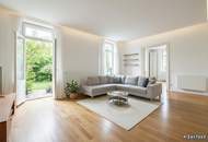 Herrschaftliche Villa in ruhiger Lage | Gartenwohnung mit ca. 4,40 m Raumhöhe | sanierungsbedürftig | Parkplatz | U-Bahnnähe