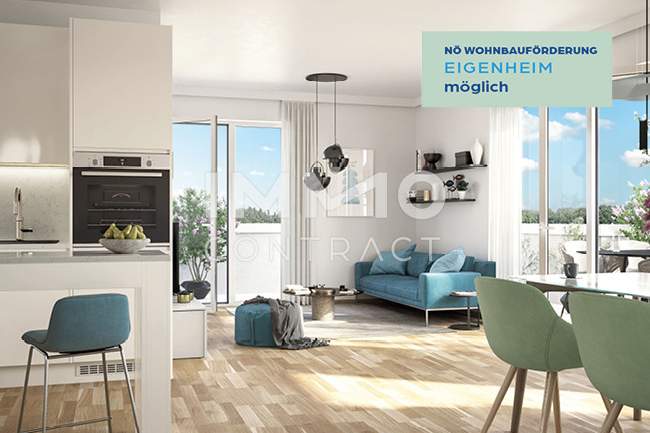 Tolle 4-Zimmer Familienwohnung Neubau und Provisionsfrei!, Wohnung-kauf, 295.000,€, 3100 Sankt Pölten(Stadt)