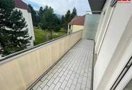 Traum 2 Zimmerwohnung mit XXL Balkon, in ruhiger Siedlungslage!