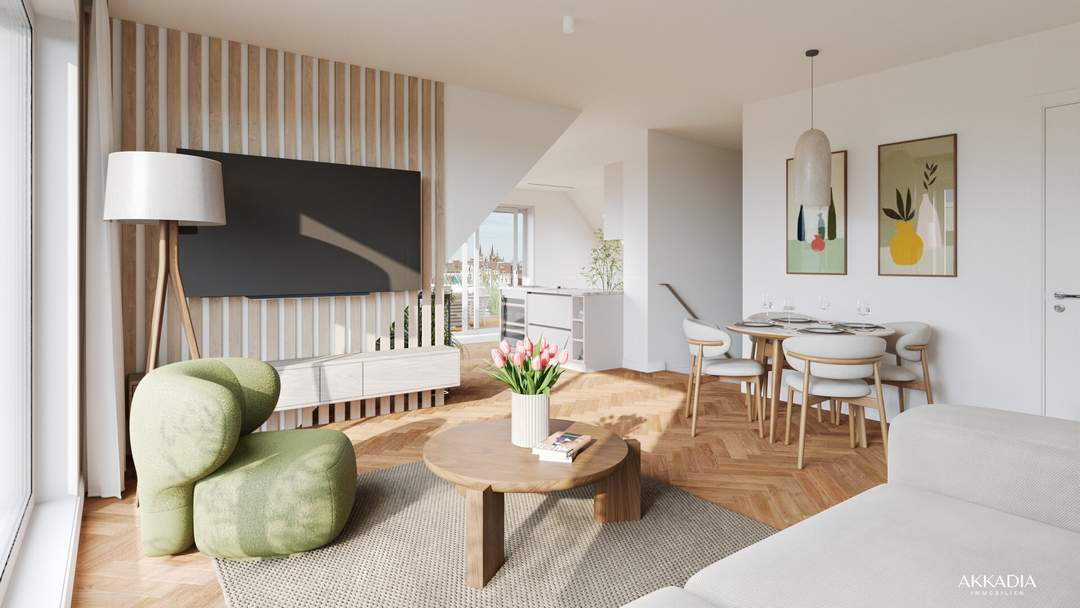 Großzügige Familienmaisonette mit Terrasse auf zwei Ebenen