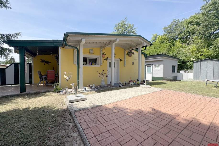 Entzückendes Ferienhaus in traumhafter Ruhelage auf Pachtgrund, Haus-kauf, 120.000,€, 2443 Eisenstadt-Umgebung