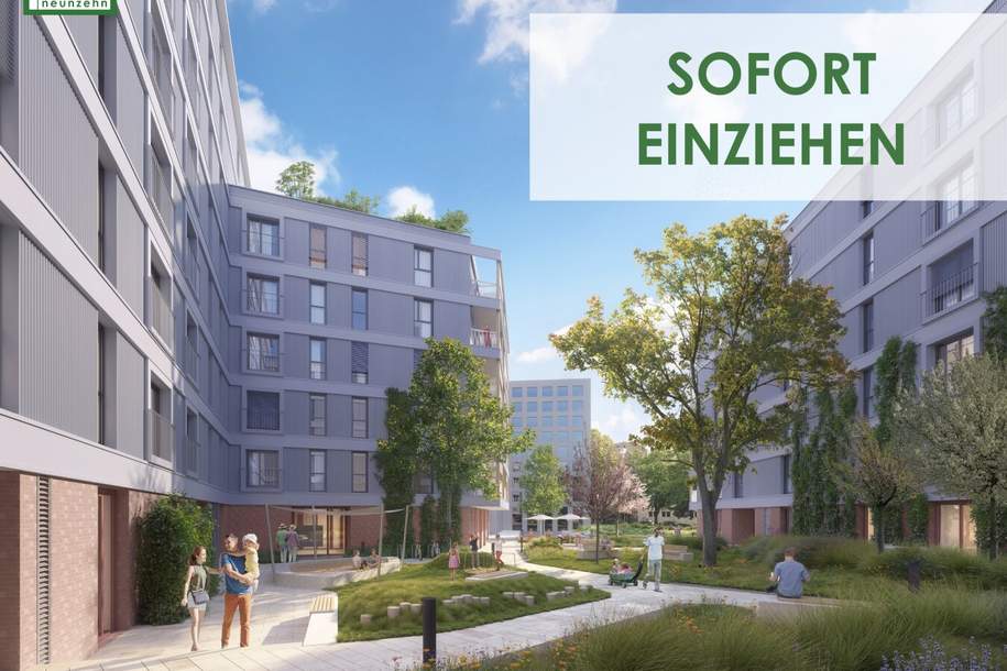 Exklusiver Erstbezug im Village im Dritten – urbanes Wohnen auf hohem Niveau!, Wohnung-miete, 1.129,00,€, 1030 Wien 3., Landstraße