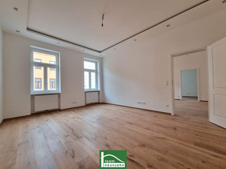 Elegantes Wohnen auf 3 Zimmer im sanierten Altbau - Charmante Details für ihr Wohlbefinden - Nahe U3 Hütteldorfer Straße