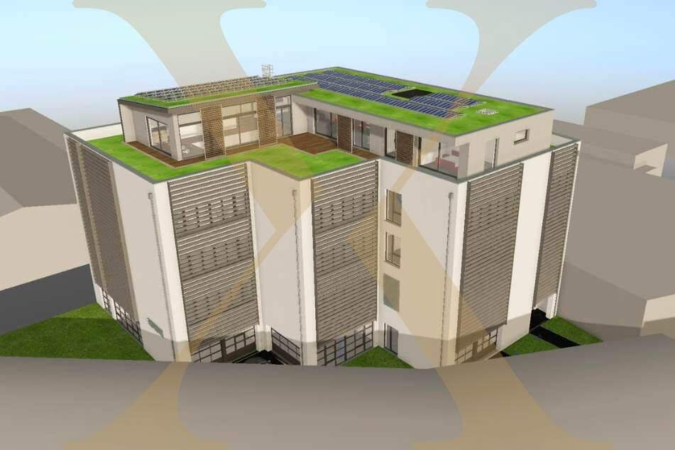 Neubauprojekt - ca. 1.800m² Bürofläche inkl. ca. 43 Parkplätzen im Gewerbegebiet von Linz zu kaufen!