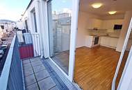 AM SPITZ-NÄHE, gepflegte 36 m2 Neubau mit 4 m2 Balkon, 2 Zimmer, Komplettküche, Wannenbad, Parketten, Garagenplatz möglich, Leopold-Ferstl-Gasse