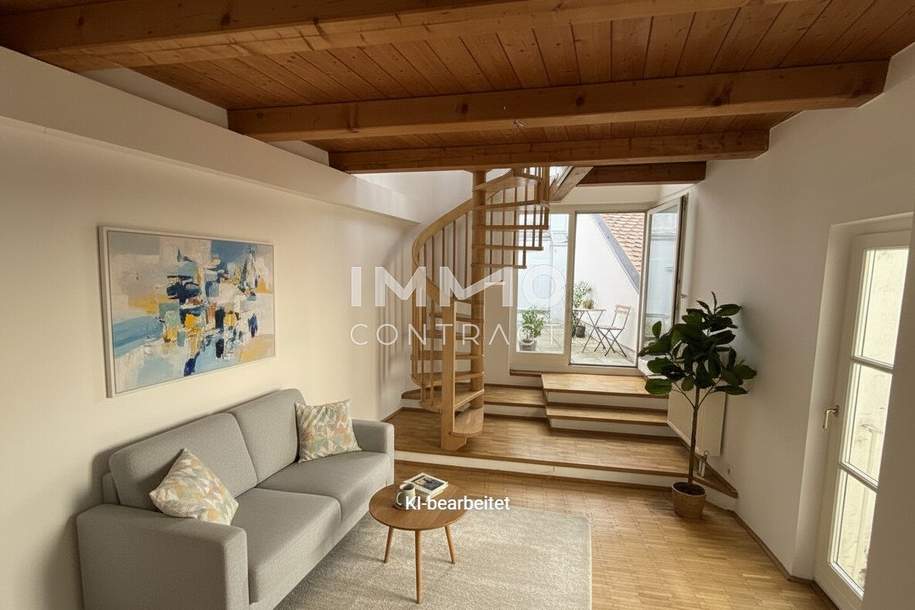Klein, fein und besonders- Maisonette mit Altstadtflair, Wohnung-kauf, 115.000,€, 4600 Wels(Stadt)