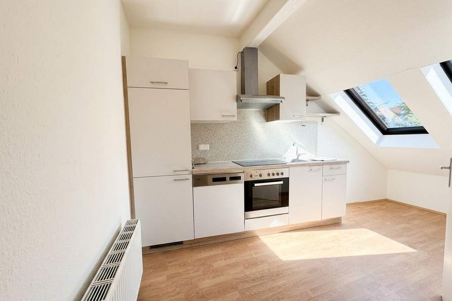 Urbanes Wohnen in Bestlage: Charmante Dachgeschosswohnung zwischen Hauptbahnhof und Citypark. Ideal für Eigennutzer und Anleger!, Wohnung-kauf, 86.000,€, 8020 Graz(Stadt)