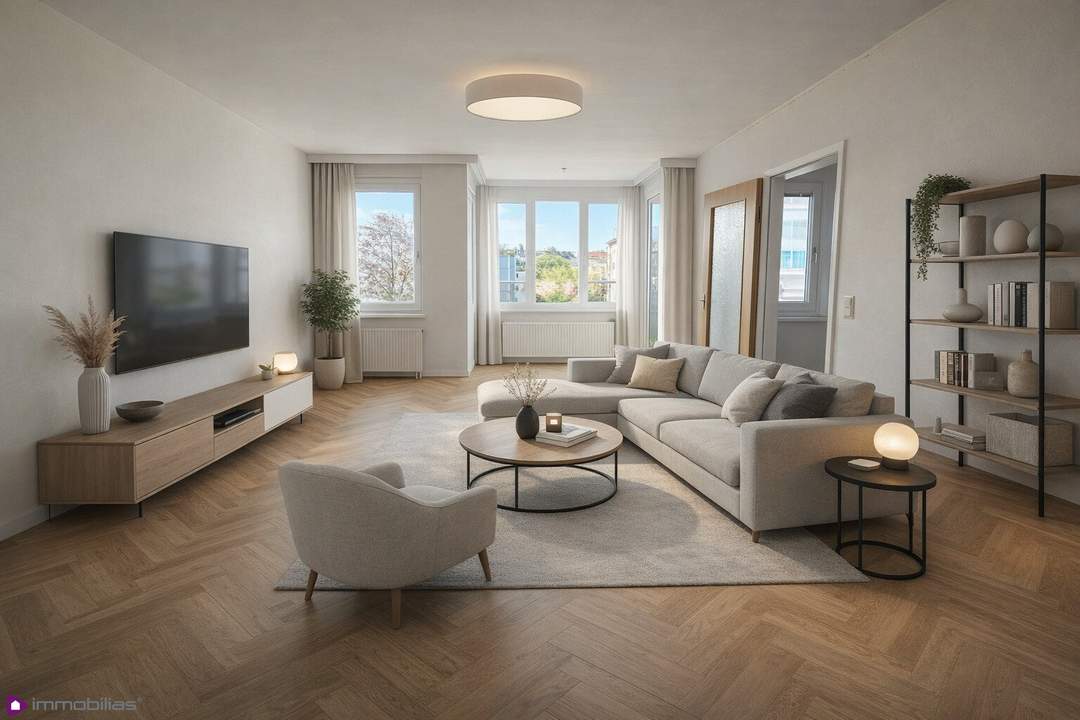 Toplage nähe Mühlwasser - Terrassenwohnung mit Gartennutzung!