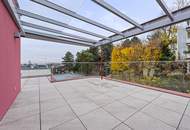 Exklusive Penthouse-Wohnung nahe Gersthof, mit Fernblick und zwei Terrassen