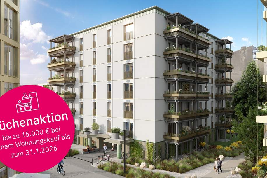 Investieren, profitieren, langfristig absichern, Wohnung-kauf, 1.019.000,€, 1020 Wien 2., Leopoldstadt