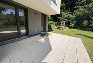 PROVISIONSFREI! Exklusives Wohnerlebnis am Flötzersteig, 1140: Sonnige, wunderschöne 3-Zimmer GARTENWOHNUNG mit 3 Terrassen! ERSTBEZUG!