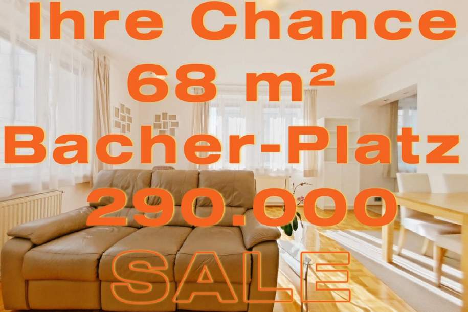 IHRE CHANCE FÜR DEN 5., NÄHE SCHLOSS-QUADRAT +TOP-ZUSTAND: 2-ZIMMER-CITY-WOHNUNG+EXTRA KÜCHE, Wohnung-kauf, 290.000,€, 1050 Wien 5., Margareten