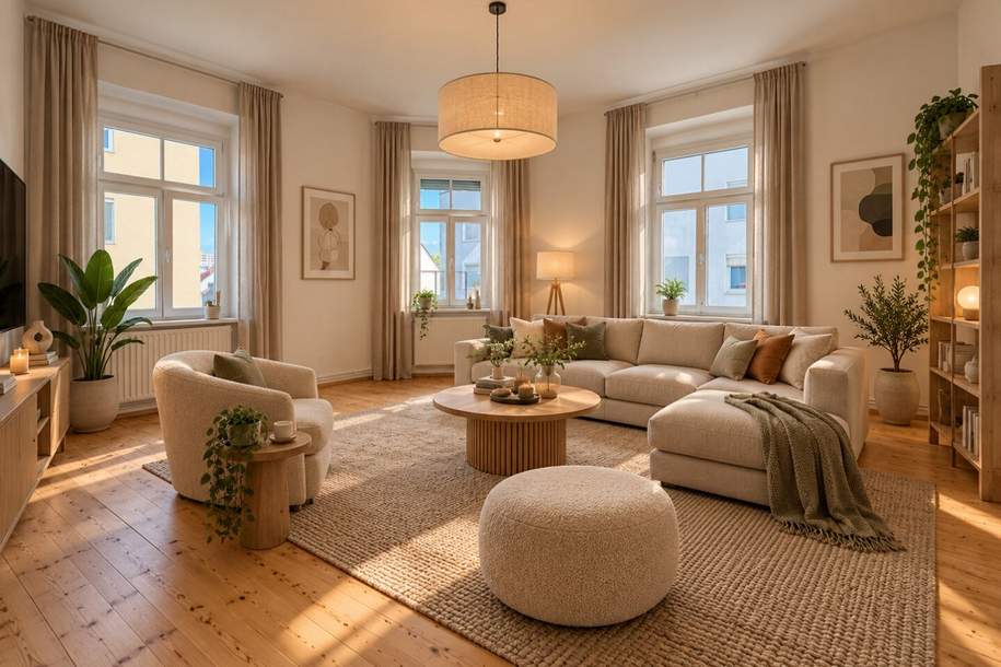 Helle Altbauwohnung mit hohen Räumen – frisch renoviert &amp; sofort beziehbar, Wohnung-kauf, 119.000,€, 8020 Graz(Stadt)