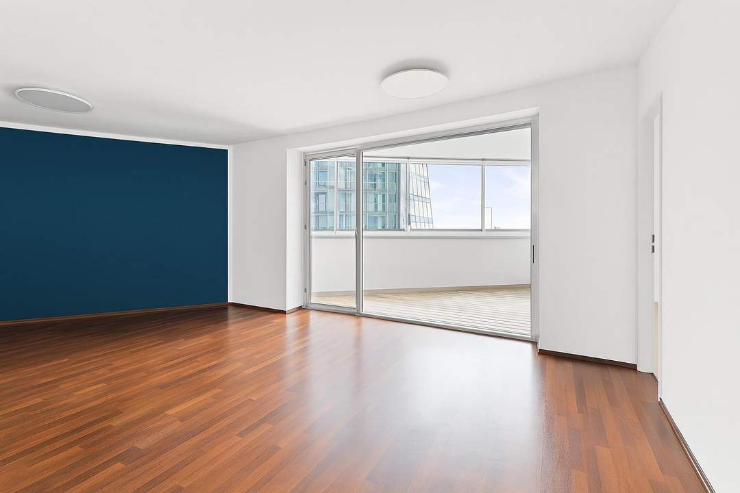 2-Zimmer-Neubauwohnung mit Loggia und Weitblick im OBELIX Turm beim VIC !!!