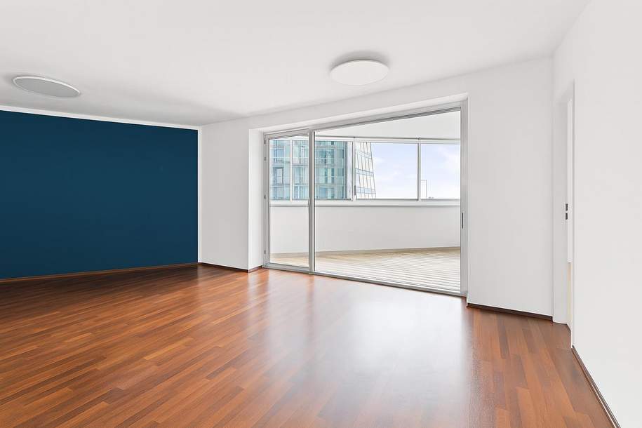 2-Zimmer-Neubauwohnung mit Loggia und Weitblick im OBELIX Turm beim VIC !!!, Wohnung-kauf, 449.000,€, 1220 Wien 22., Donaustadt