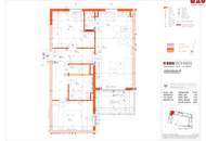 Moderne, neuwertige, attraktive 3-Zimmer Wohnung mit großem Balkon lädt zum Wohlfühlen und Entspannen ein! Ruhige Grünlage - gute Infrastruktur!