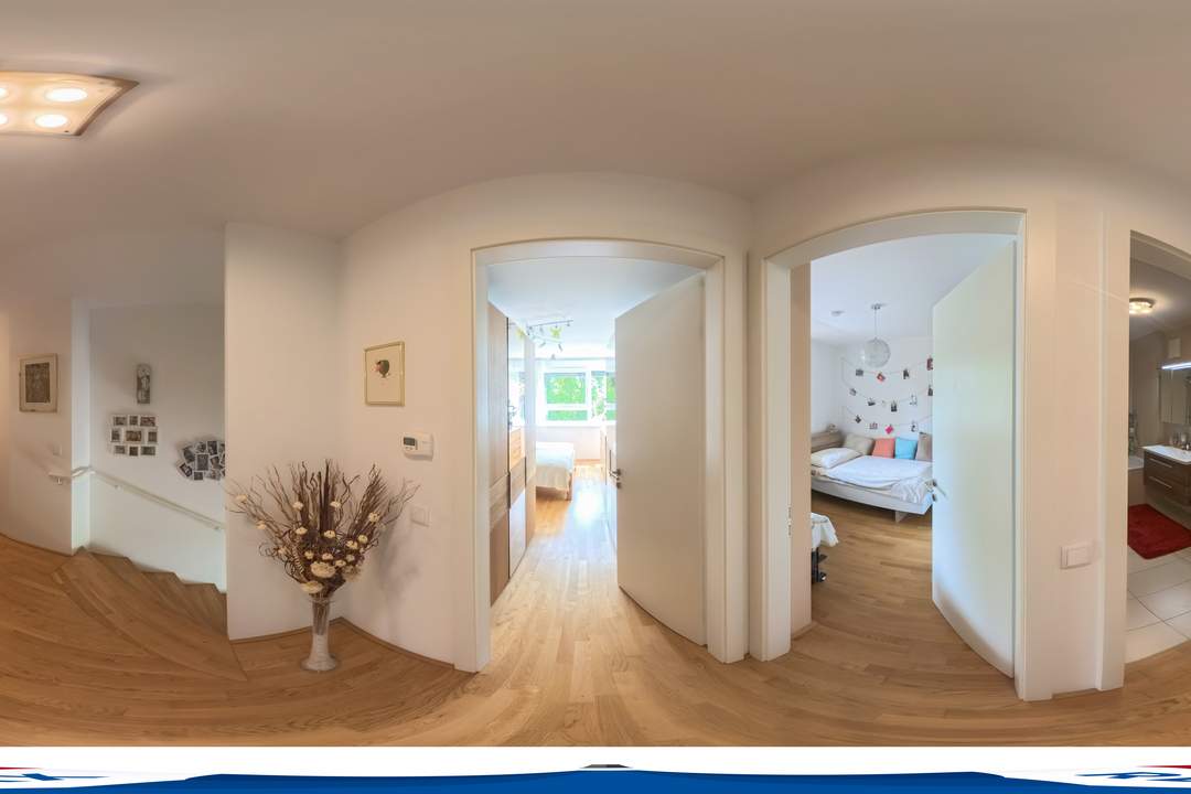 Gartenmaisonette mit Reihenhaus-Charakter nahe Hanusch-Krankenhaus