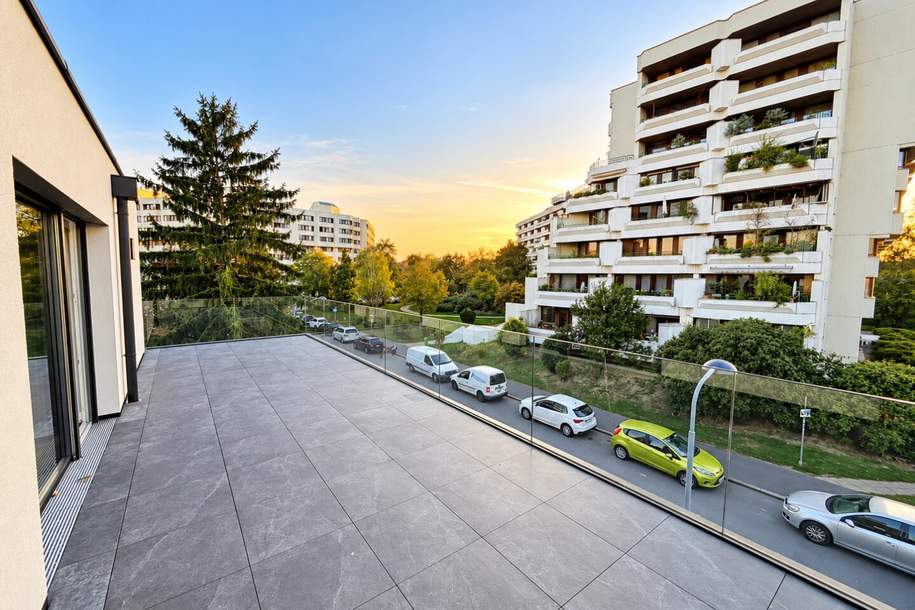 SCHLÜSSELFERTIGE ÜBERGABE - WÄRMEPUMPE - ZIEGELIT - DECKENKÜHLUNG UND ELEKTRISCHE AUßENBESCHATTUNG!, Haus-kauf, 859.000,€, 1210 Wien 21., Floridsdorf