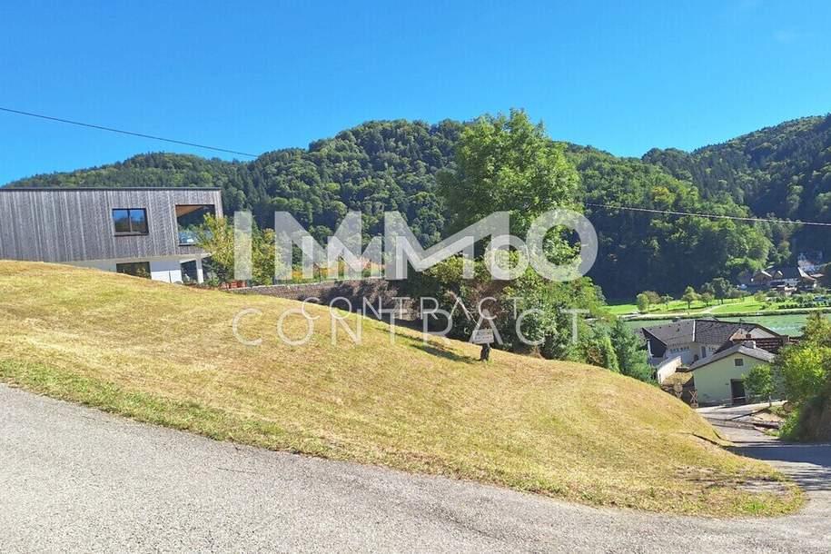 Baugrund 1.143 m² mit Donaublick - oberhalb Zentrum von St. Nikola - Südhang, Grund und Boden-kauf, 54.000,€, 4381 Perg