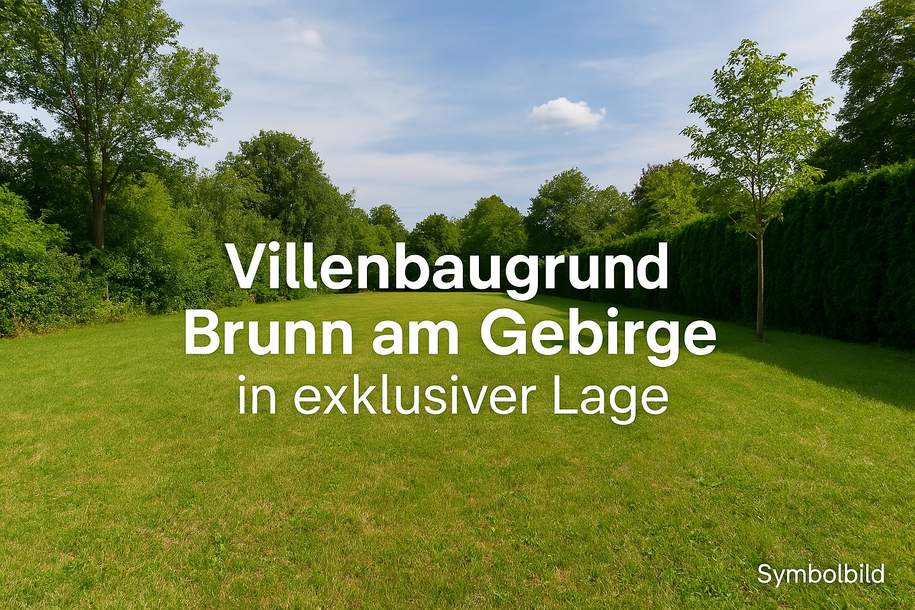 Super Grundstück mit tollem Blick!, Haus-kauf, 1.095.000,€, 2345 Mödling