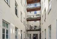 Halbgasse Living mit Hofblick 2-Zimmer-Eigentum mit Blick in den Innenhof